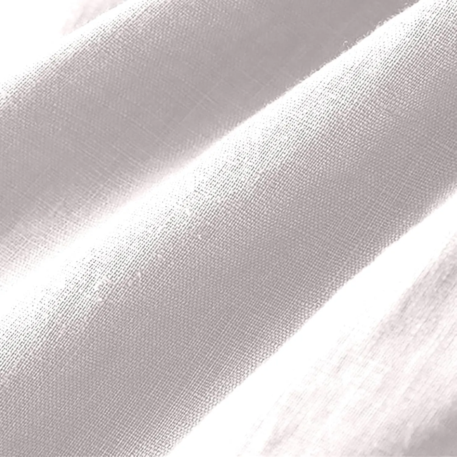 Women's Pants, Wide Leg Cotton Linen Straight High Waisted Pants Lightweight Smocked